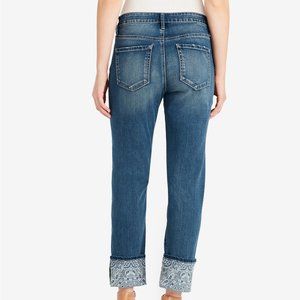 Jessica Simpson Pasadena Arrow Straight-Leg Jeans
